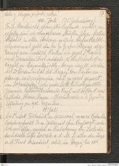 Seite 21, Tagebuch "Palästina (Tagebuch)" (NHMW-PRAE-BBB-80)